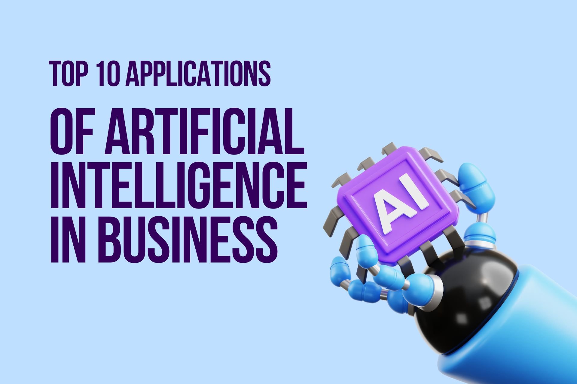applications of artificial intelligence in business