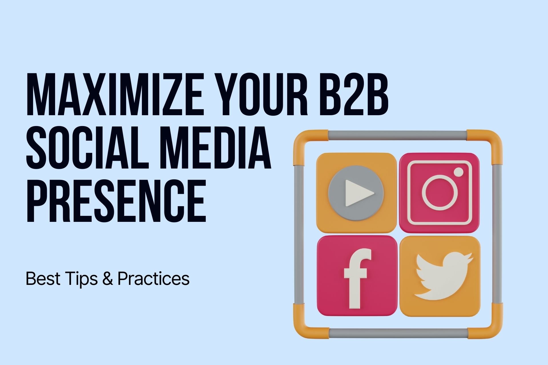 b2b social media strategy