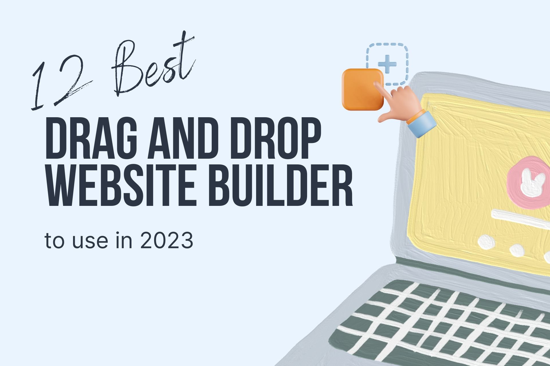 best drag and drop website builder