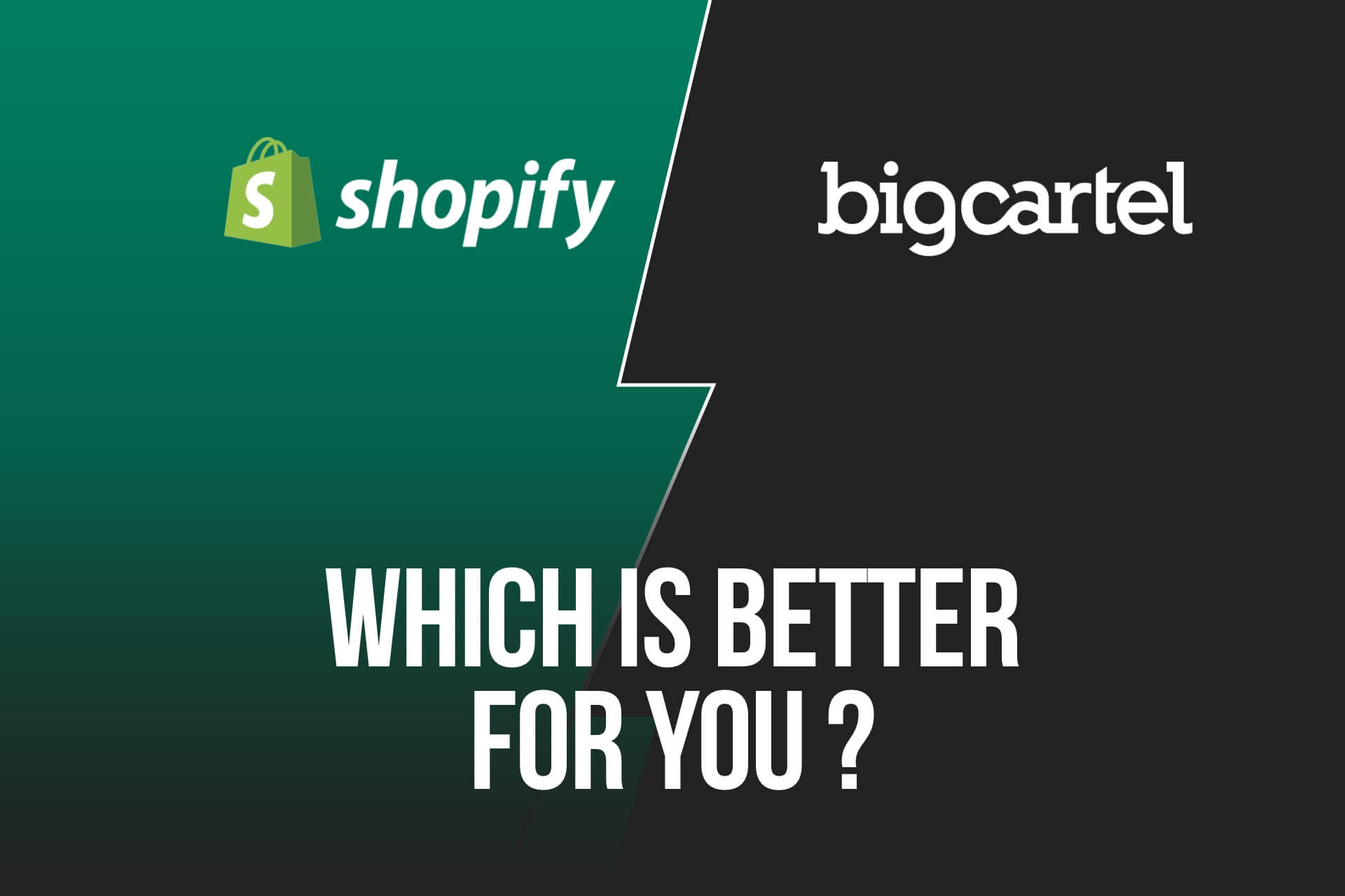 bigcartel vs shopify