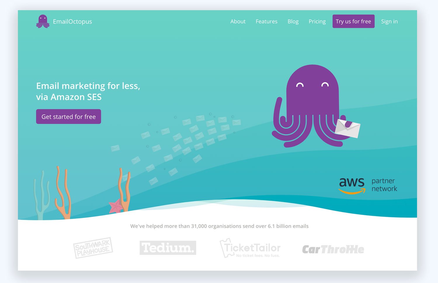 Email Octobus Email Marketing with Amazon SES