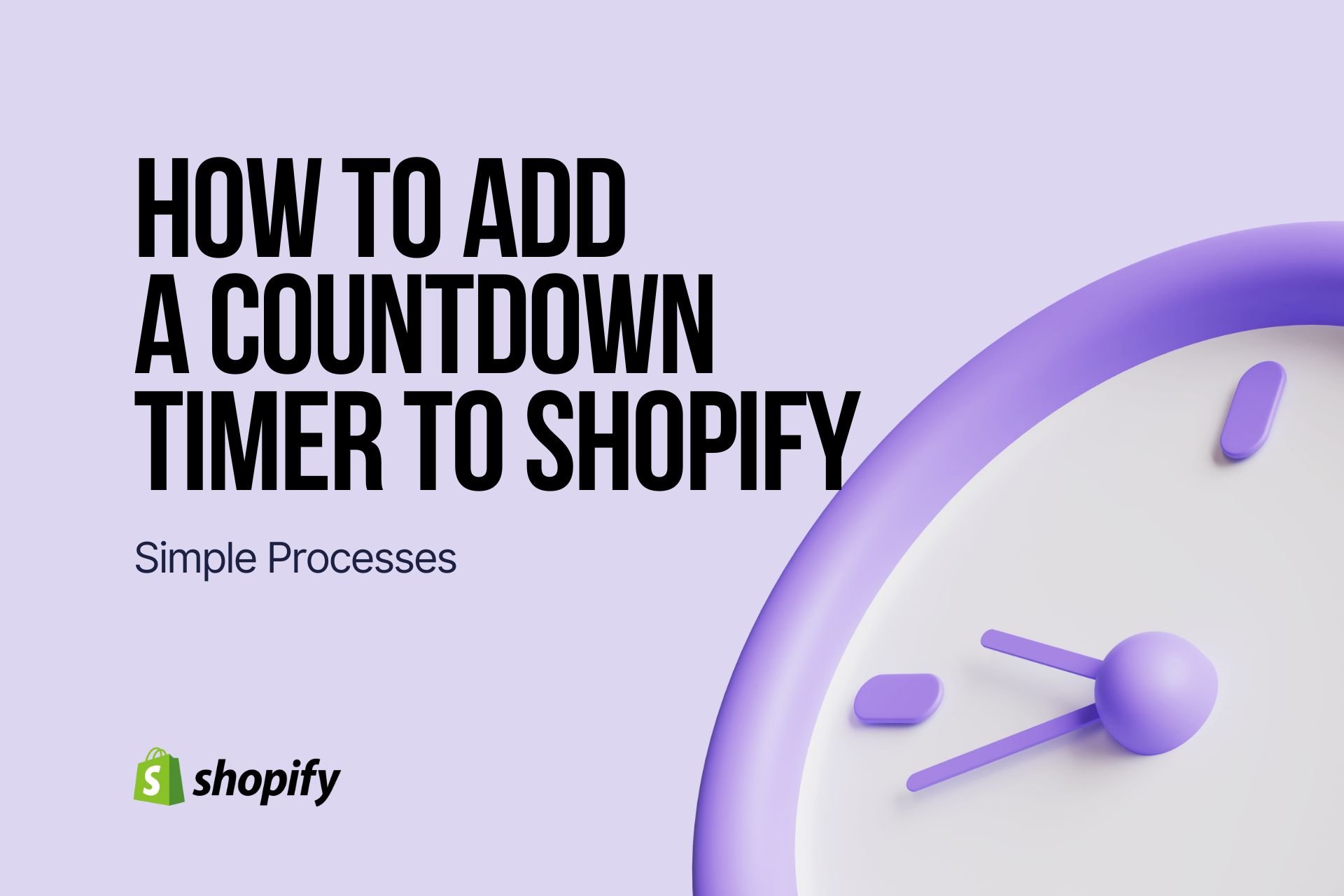 how to add a countdown timer to shopify