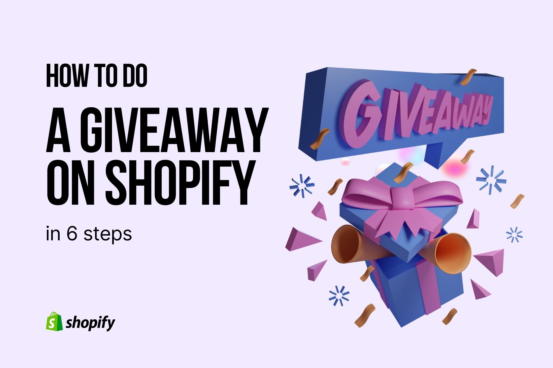 how to do a giveaway on shopify