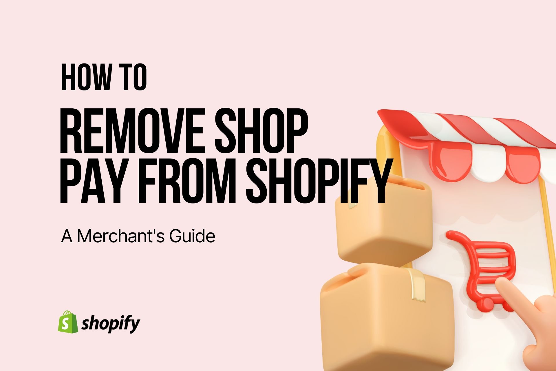 how to remove shop pay from shopify