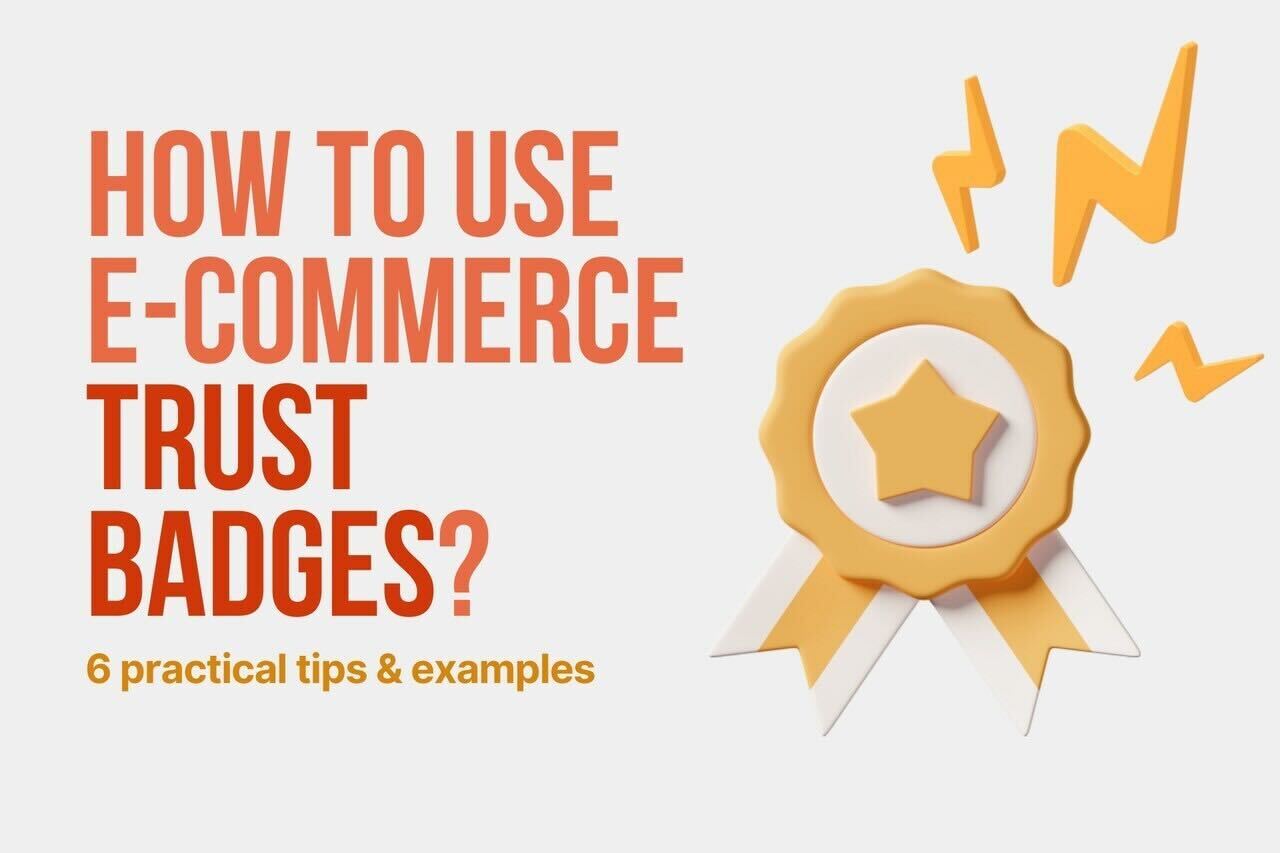 how to use e commerce trust badges