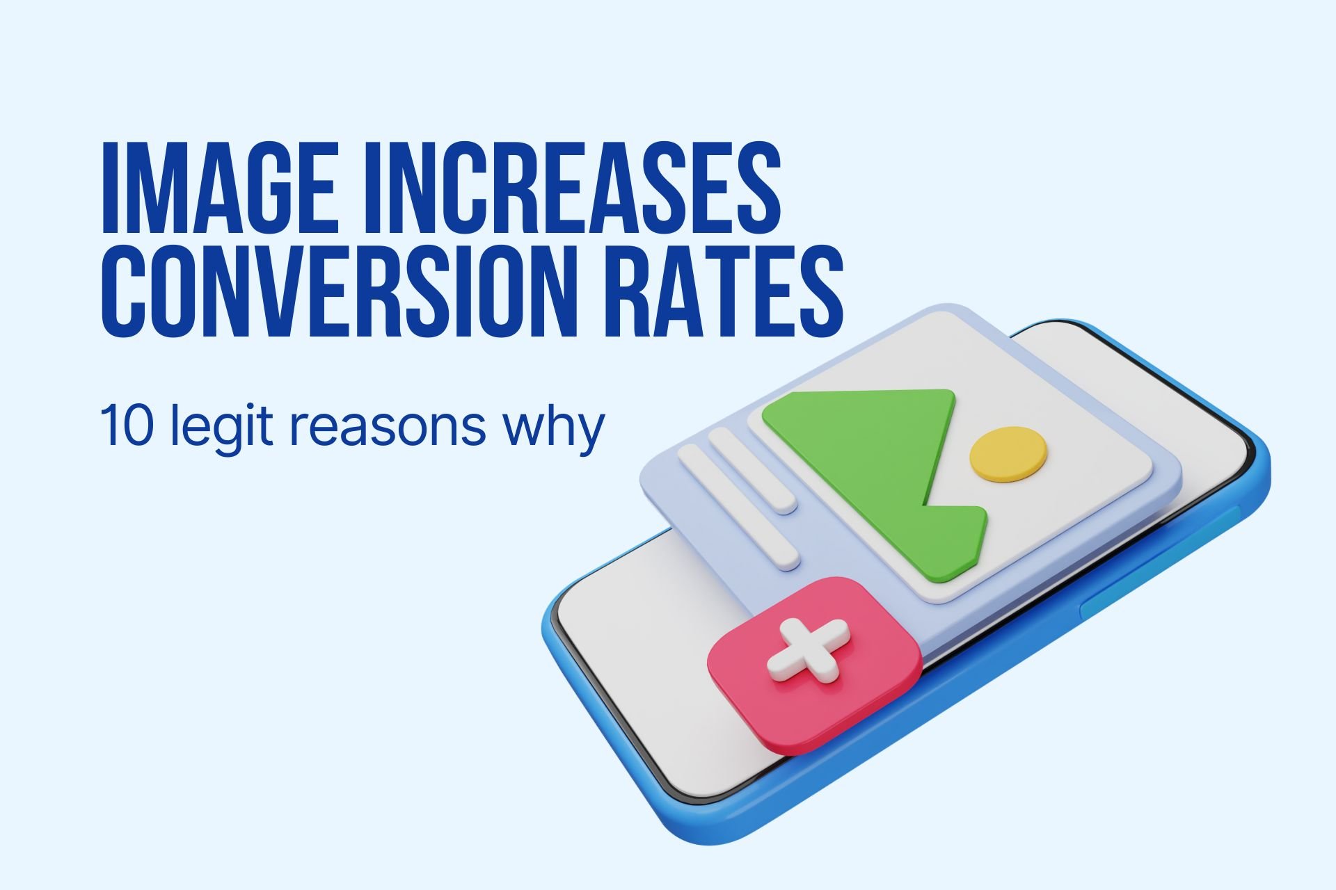 4 browser page on a laptop images improve your conversion rate why images improve conversions