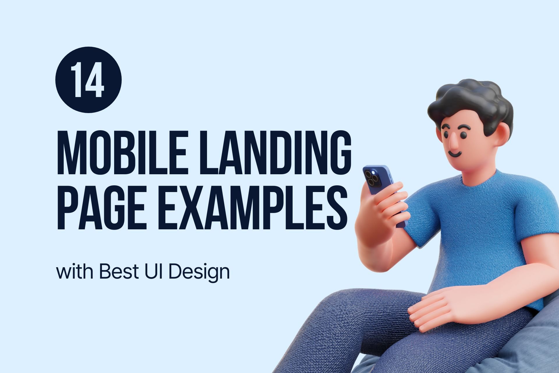 14 Mobile Landing Page Examples with Best UI Design