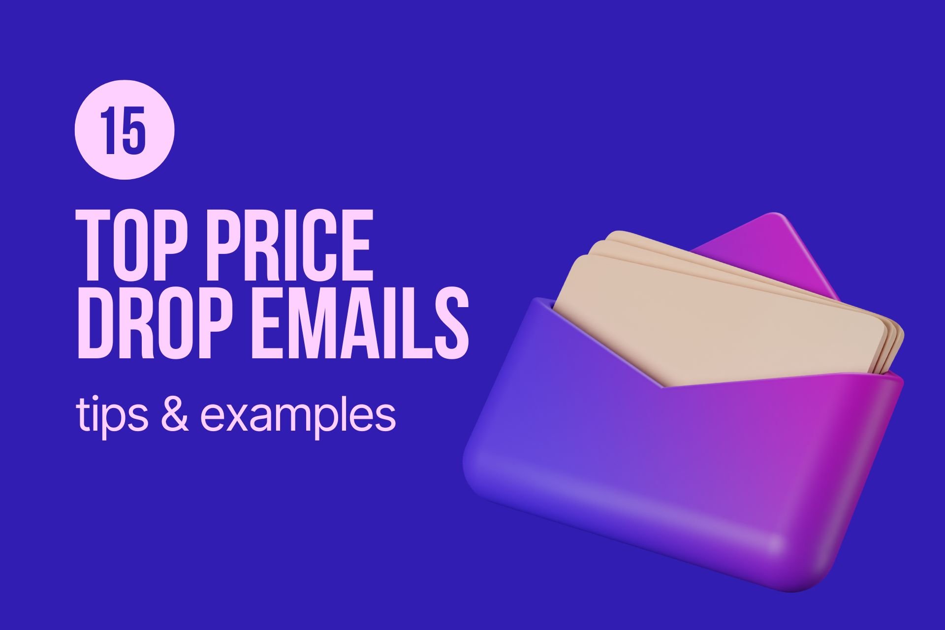 price drop emails