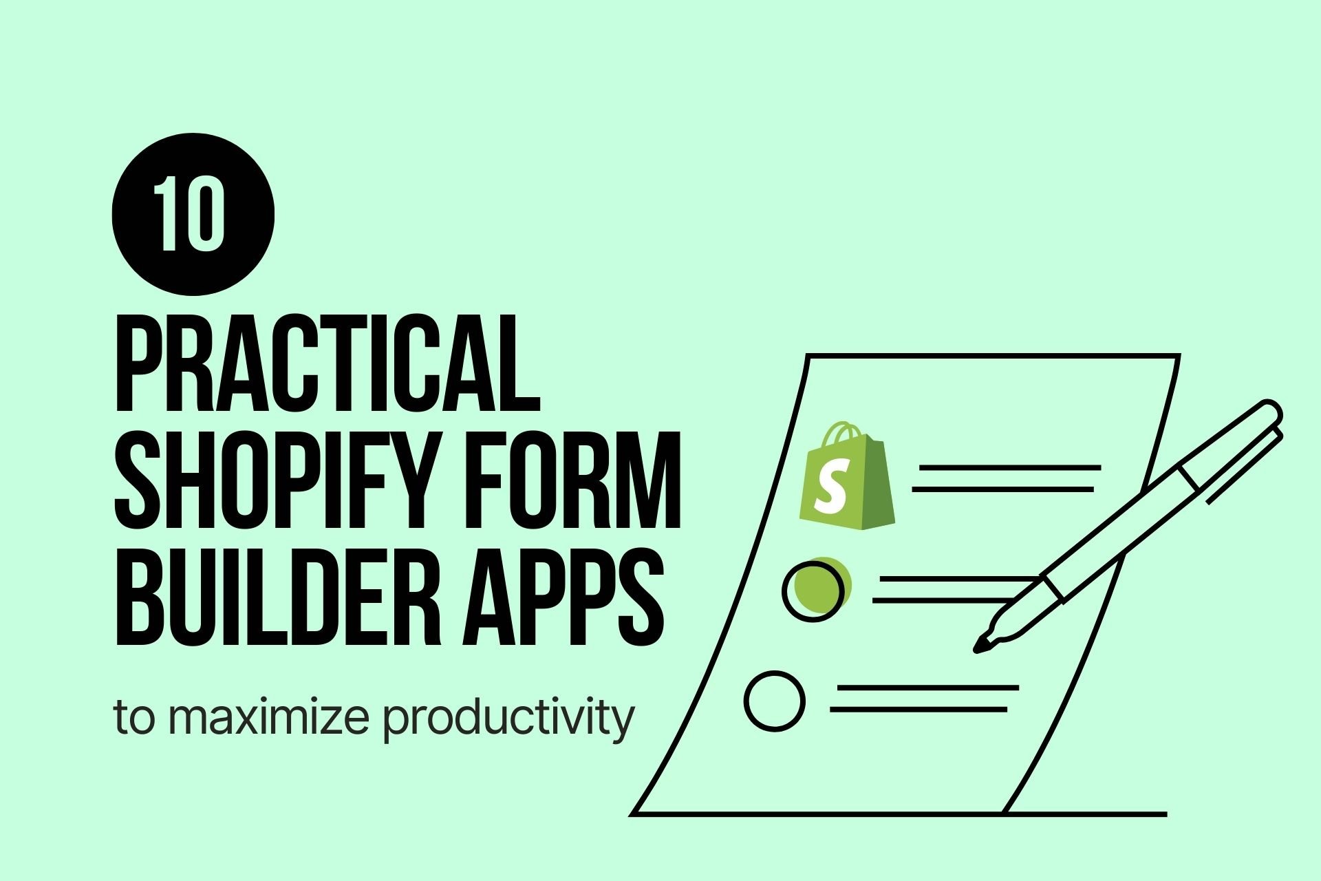 shopify form builder apps