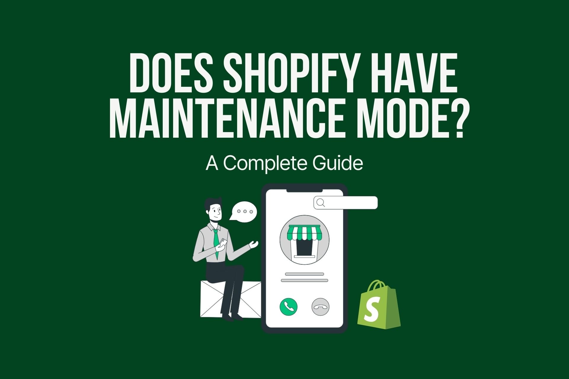 shopify maintenance mode