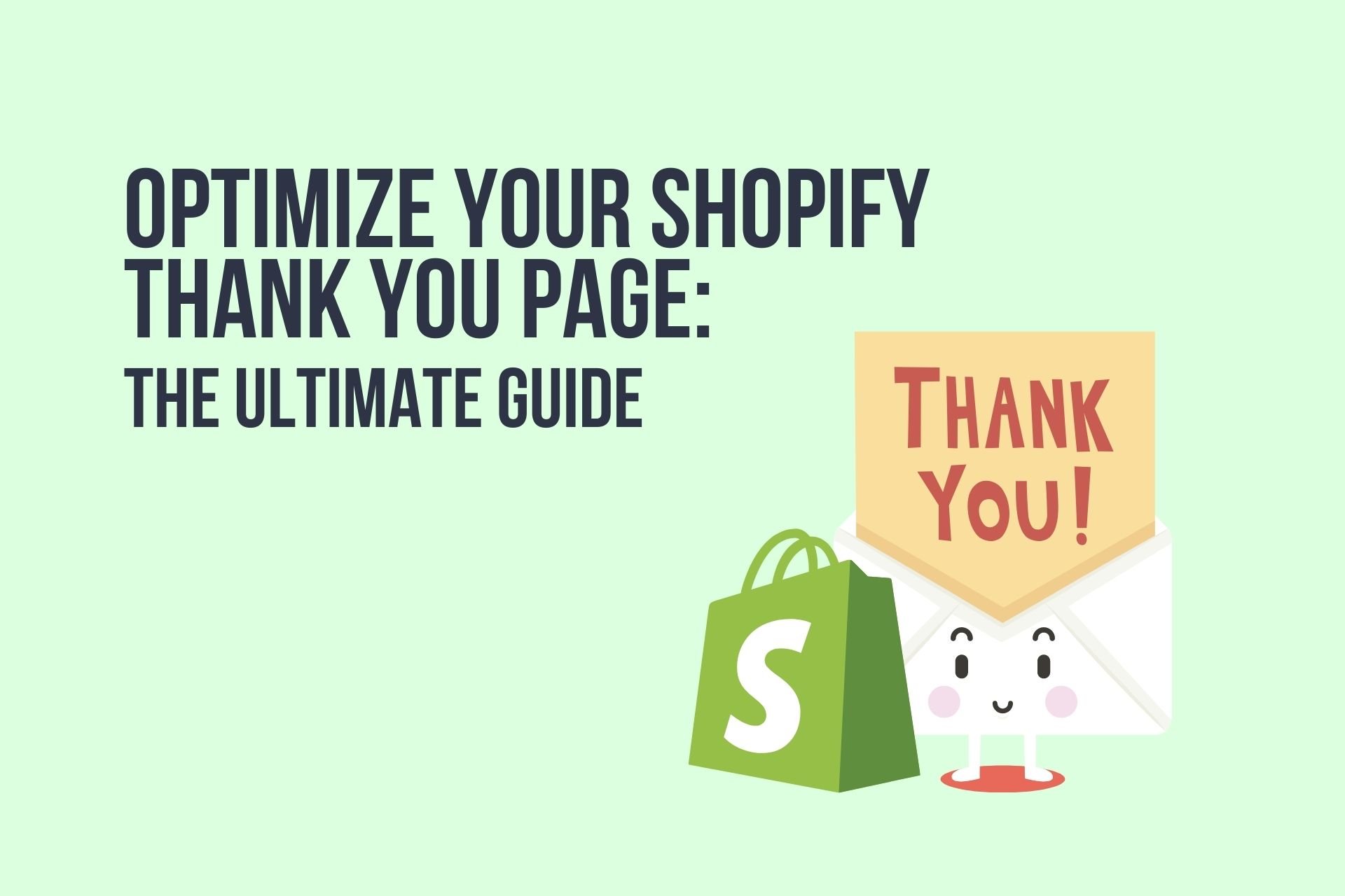 shopify thank you page