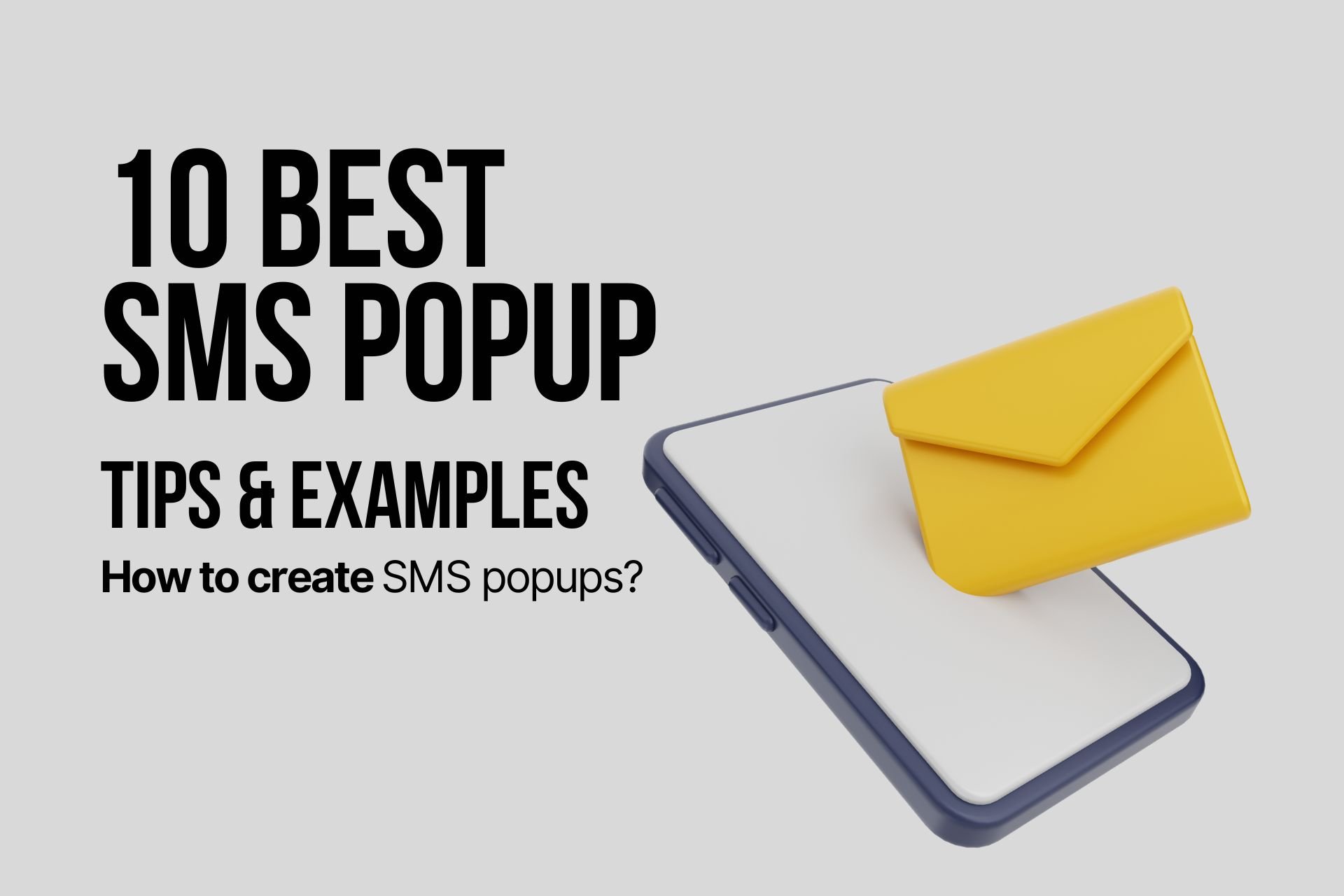 sms popup