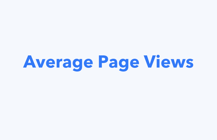 average page views headline image