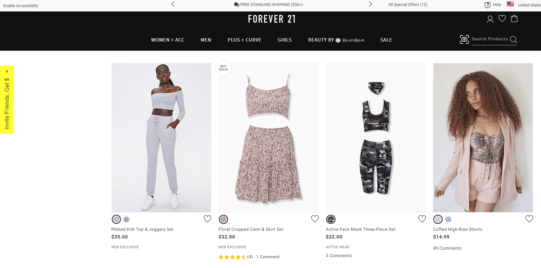 forever21 popup example