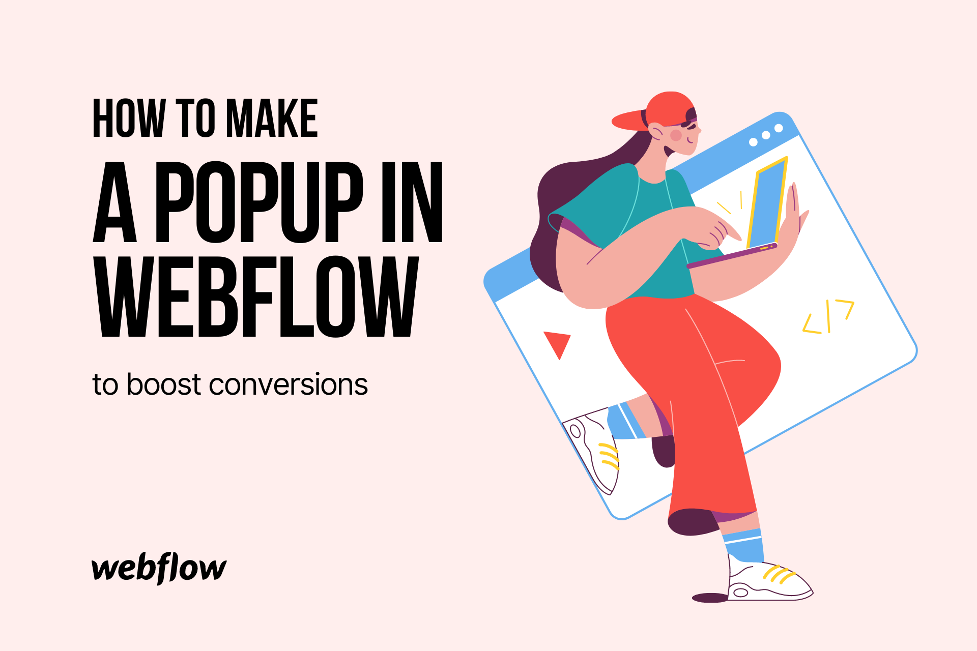 how to make a popup in webflow