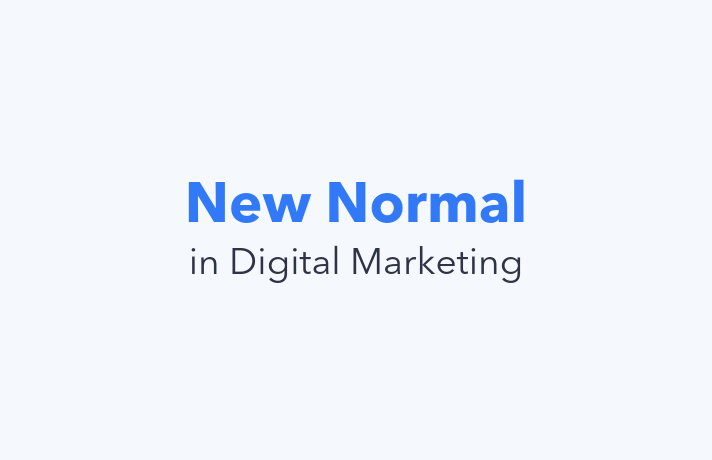 new normal in digital marketing headline image