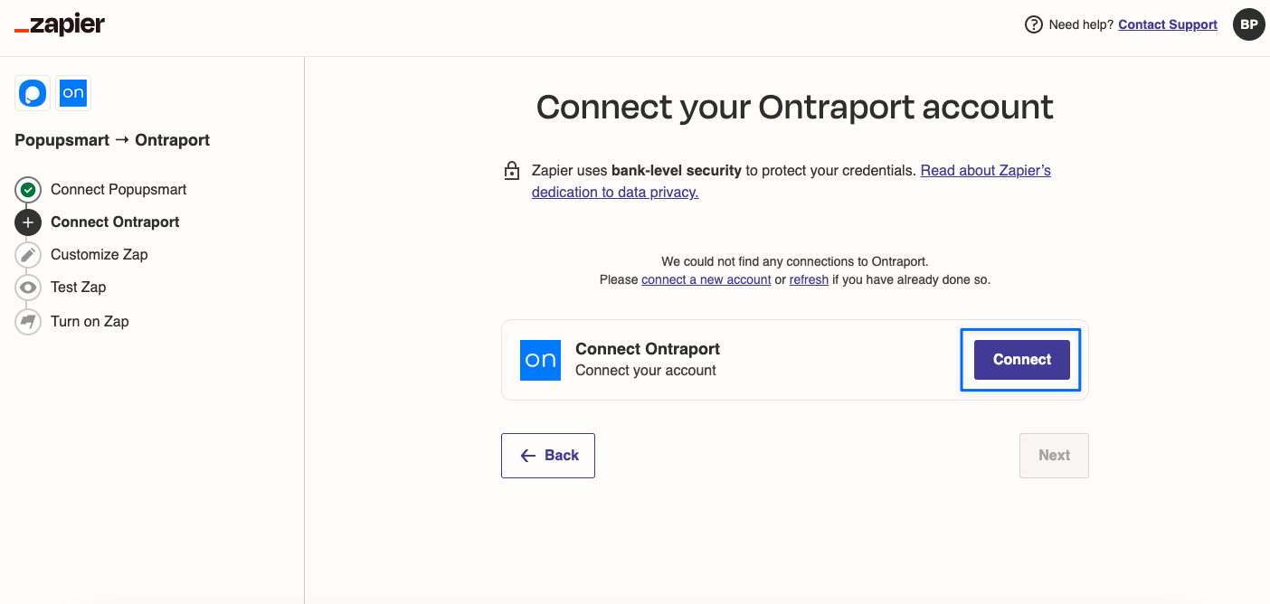 ontraport connect