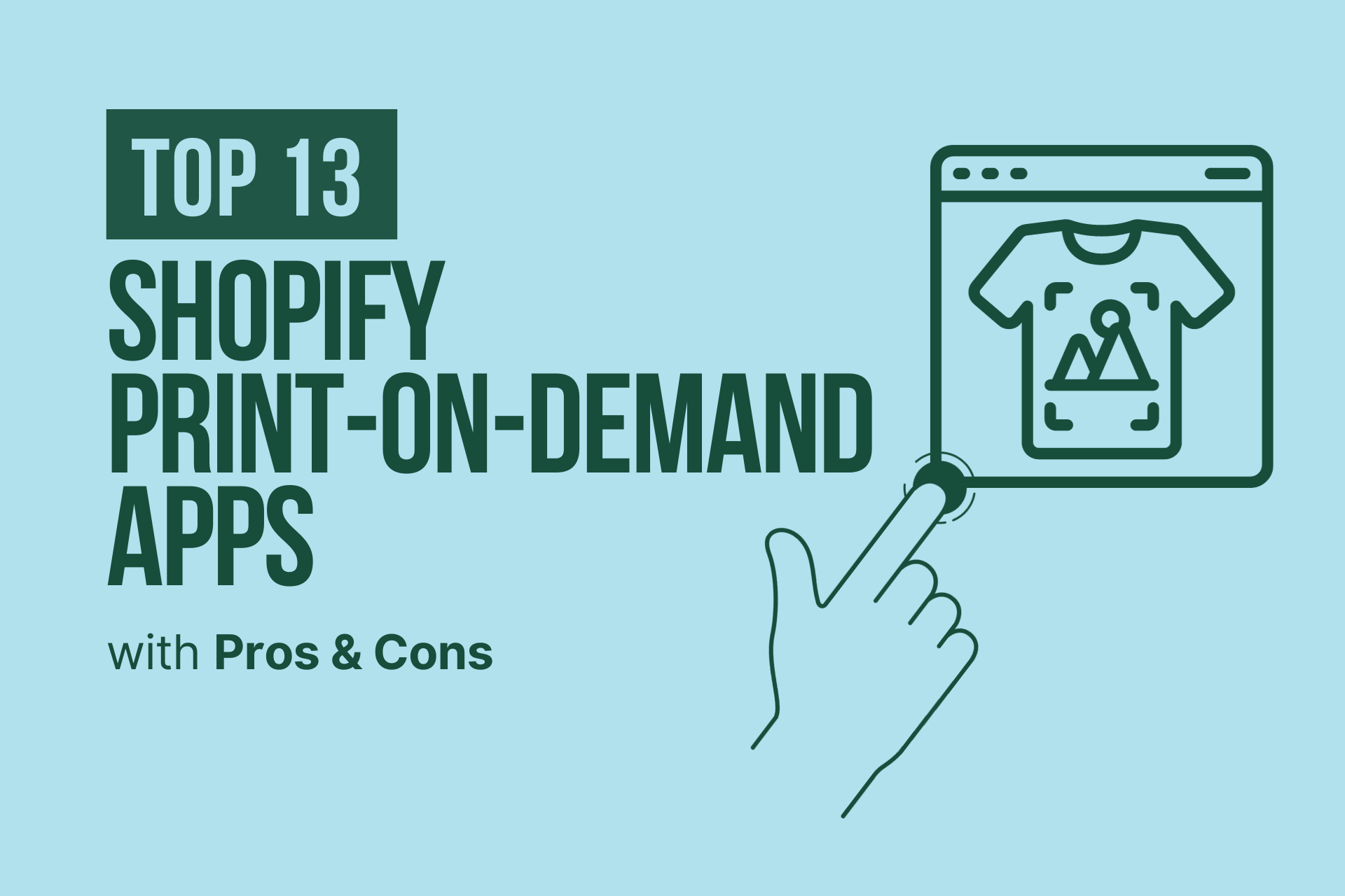 shopify print on demand apps