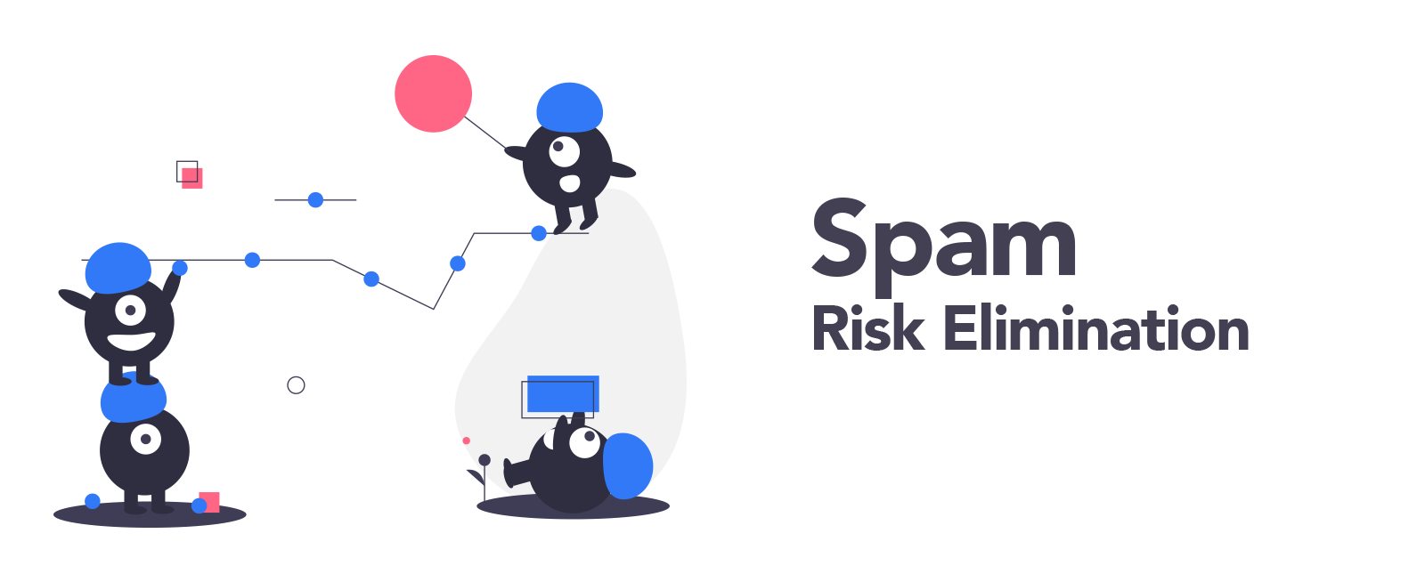 spam risk elimination illustration