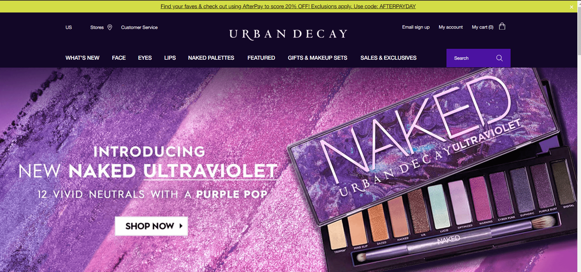 urbandecay popup inspiration