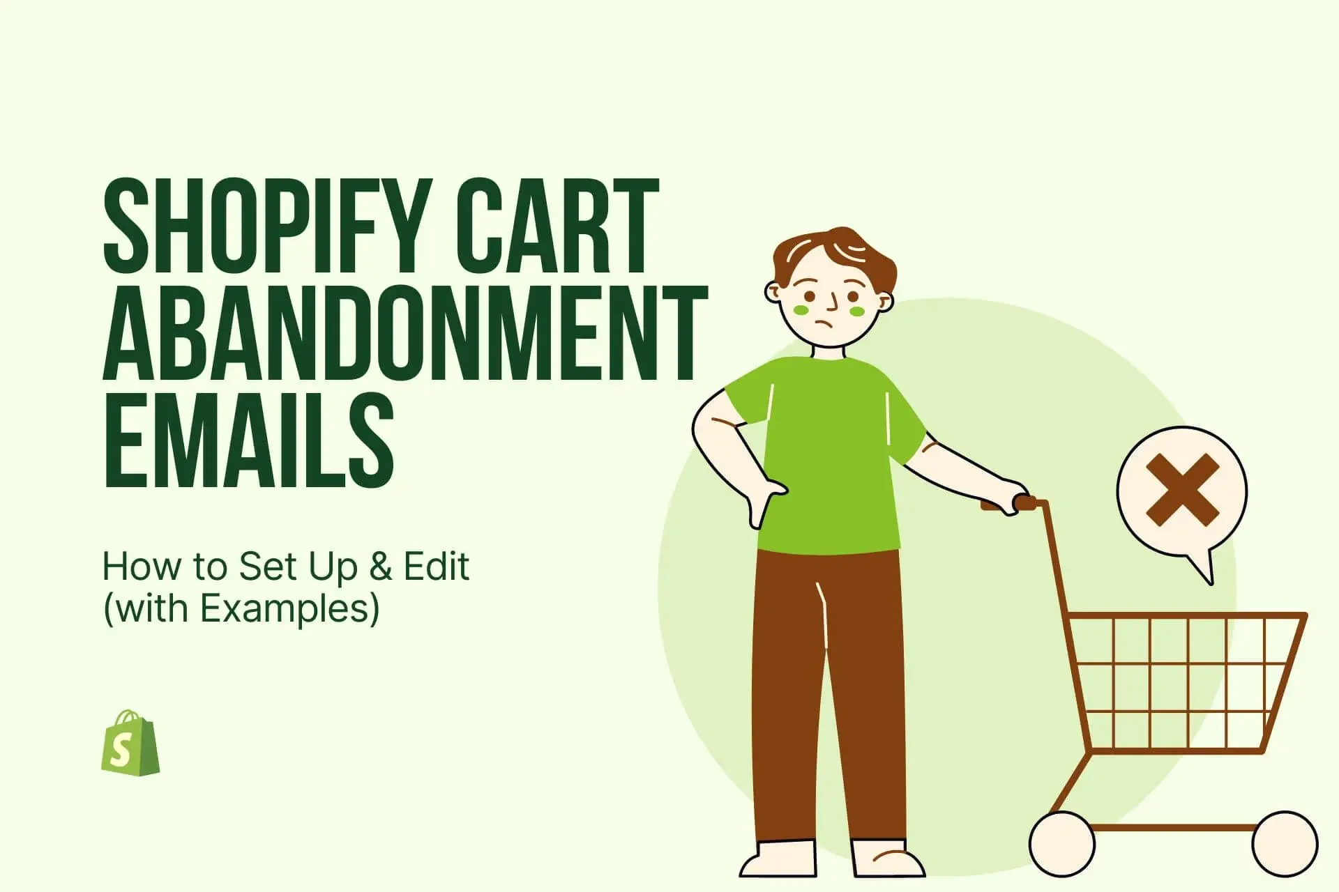 shopify cart abandonment emails