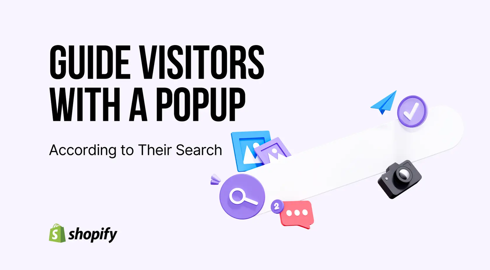 Guide Visitors with a Popup According to Their Search on Your Shopify Store