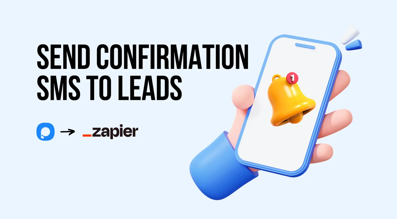 Send Confirmation SMS to Leads via Popupsmart + Zapier Integration